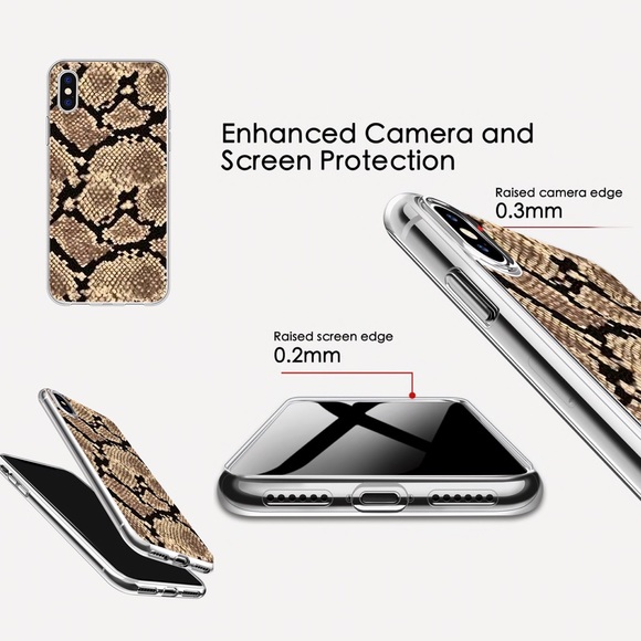 iPhone X • XS • XS MAX • phone case snakeskin - Picture 2 of 2